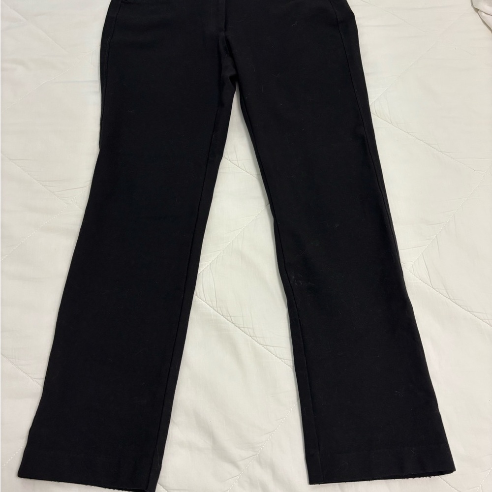 WHBM Black Size 4 short ankle pants EUC